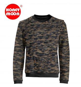 Übergrößen Sweatshirt Camouflage bis 15XL 