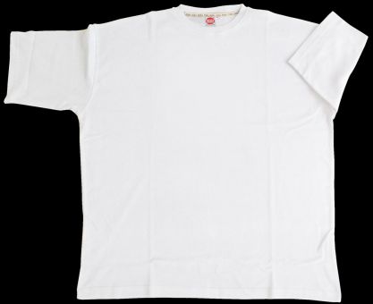 T-Shirt Basic mit Elastan weiß 